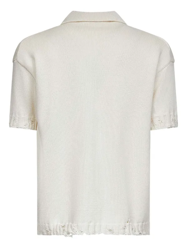 【MARNI】ポロシャツ＜チェック＞＜レーヨン＞☆残りわずか☆ ライトブルー アーガイルウール製ポロシャツ | Marni