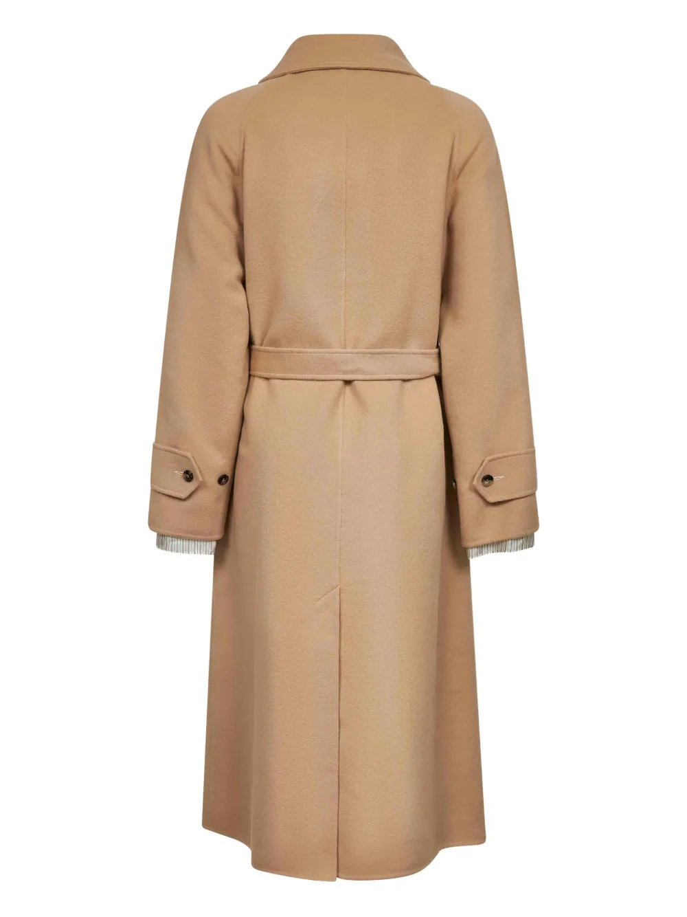 Marni belted raglan-sleeves coat Beige