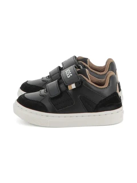 BOSS Kidswear touch-strap logo sneakers