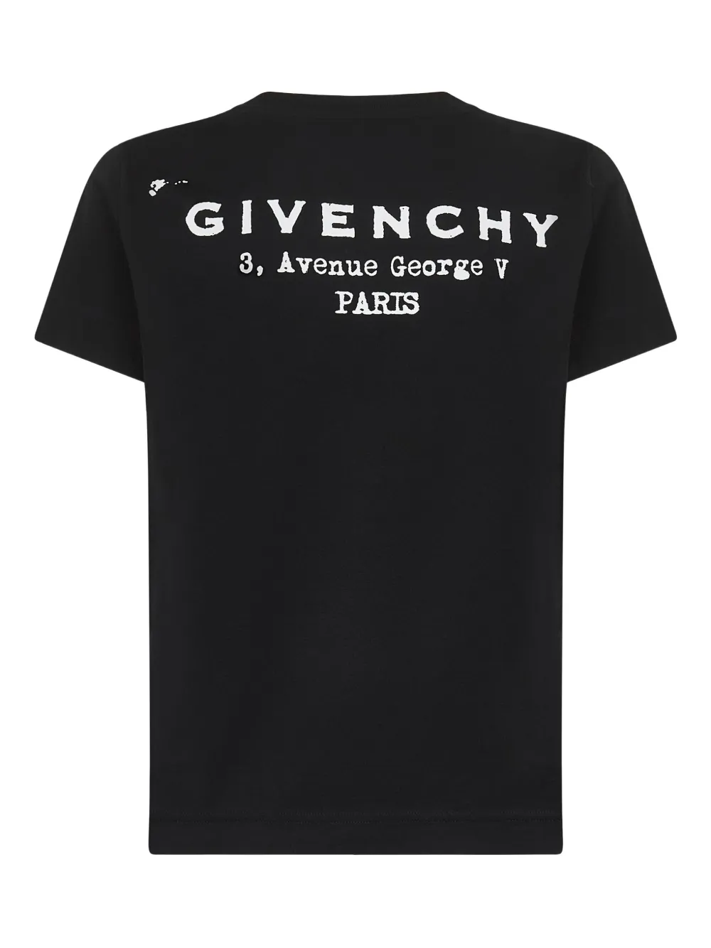 Givenchy T-shirt met logoprint Zwart