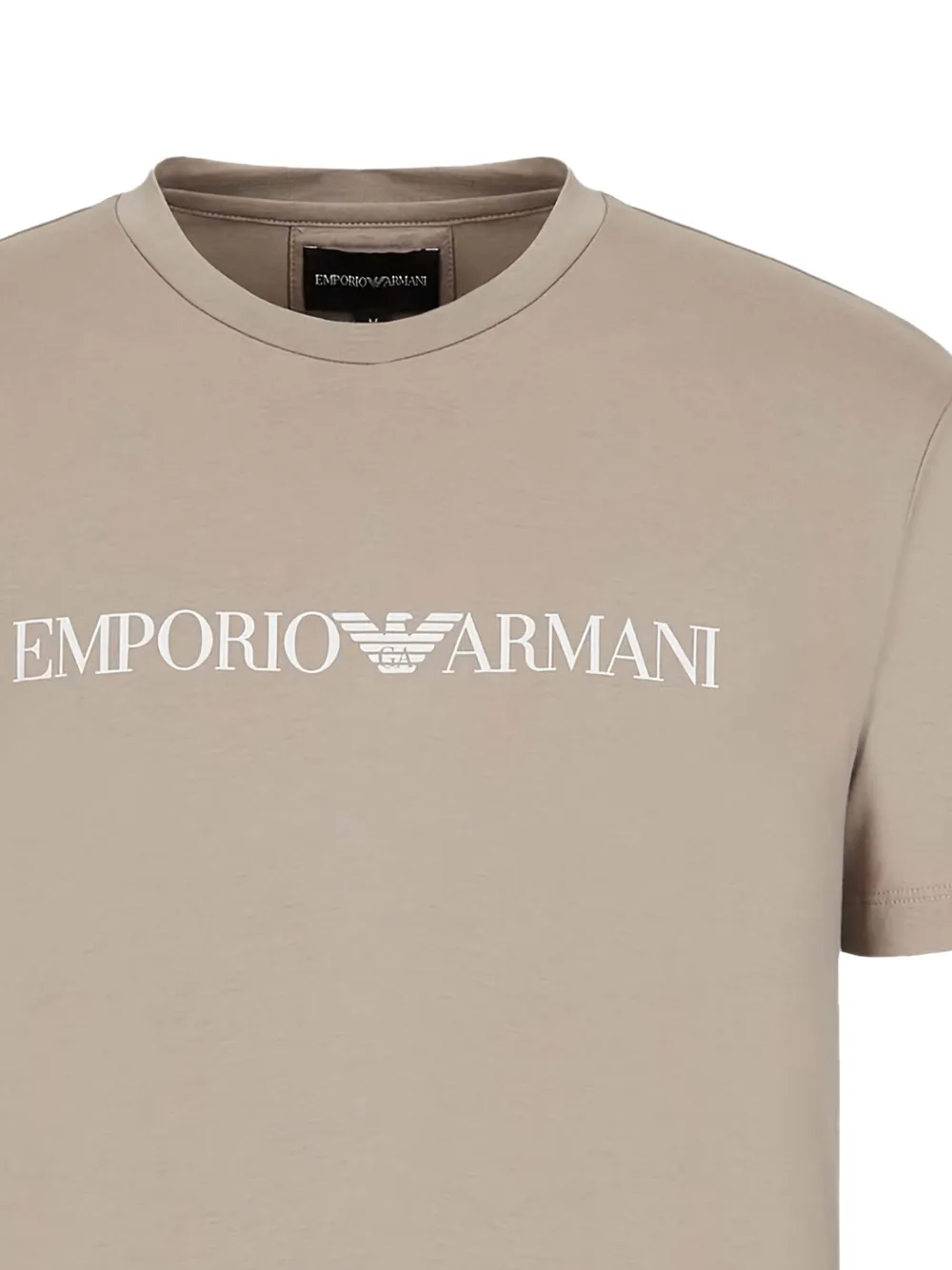 Emporio Armani logo-print crew-neck T-shirt | T-Shirts | Image 2