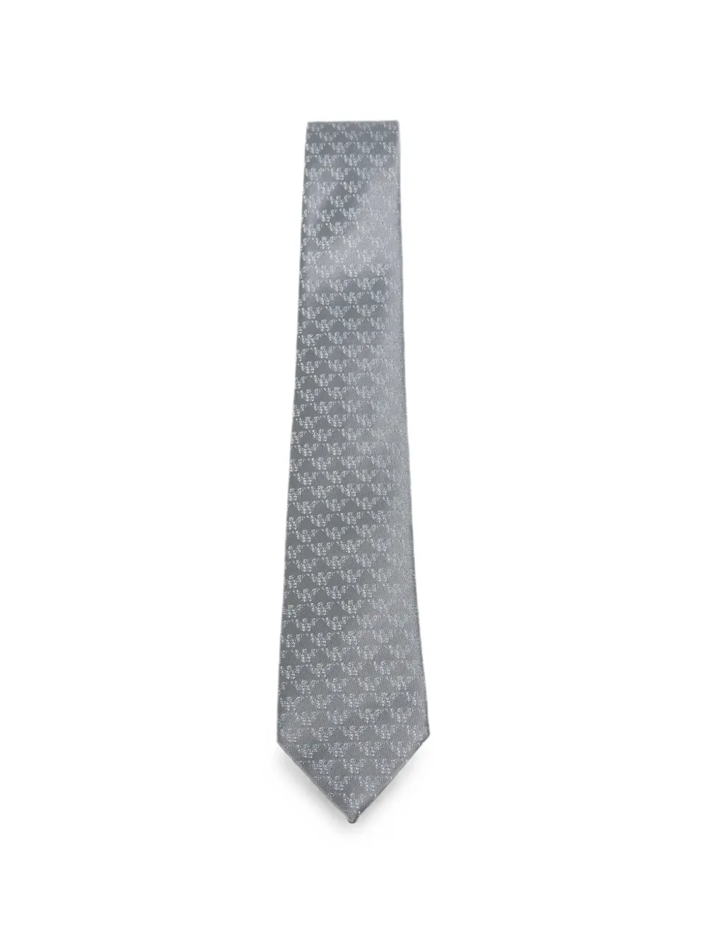 Emporio Armani Cravatta con stampa - Grigio