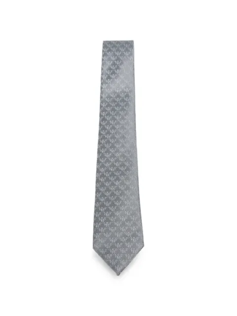 Emporio Armani ロゴパターン ネクタイ