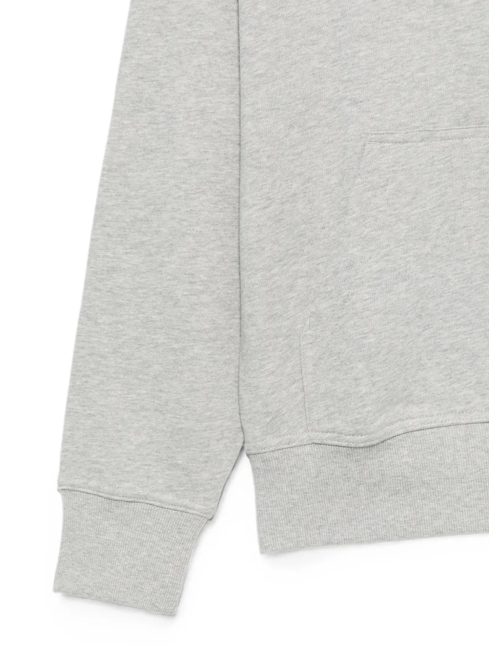 BOSS Hoodie met logoprint Grijs
