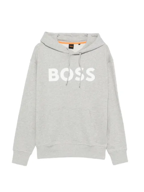 BOSS hoodie con logo estampado