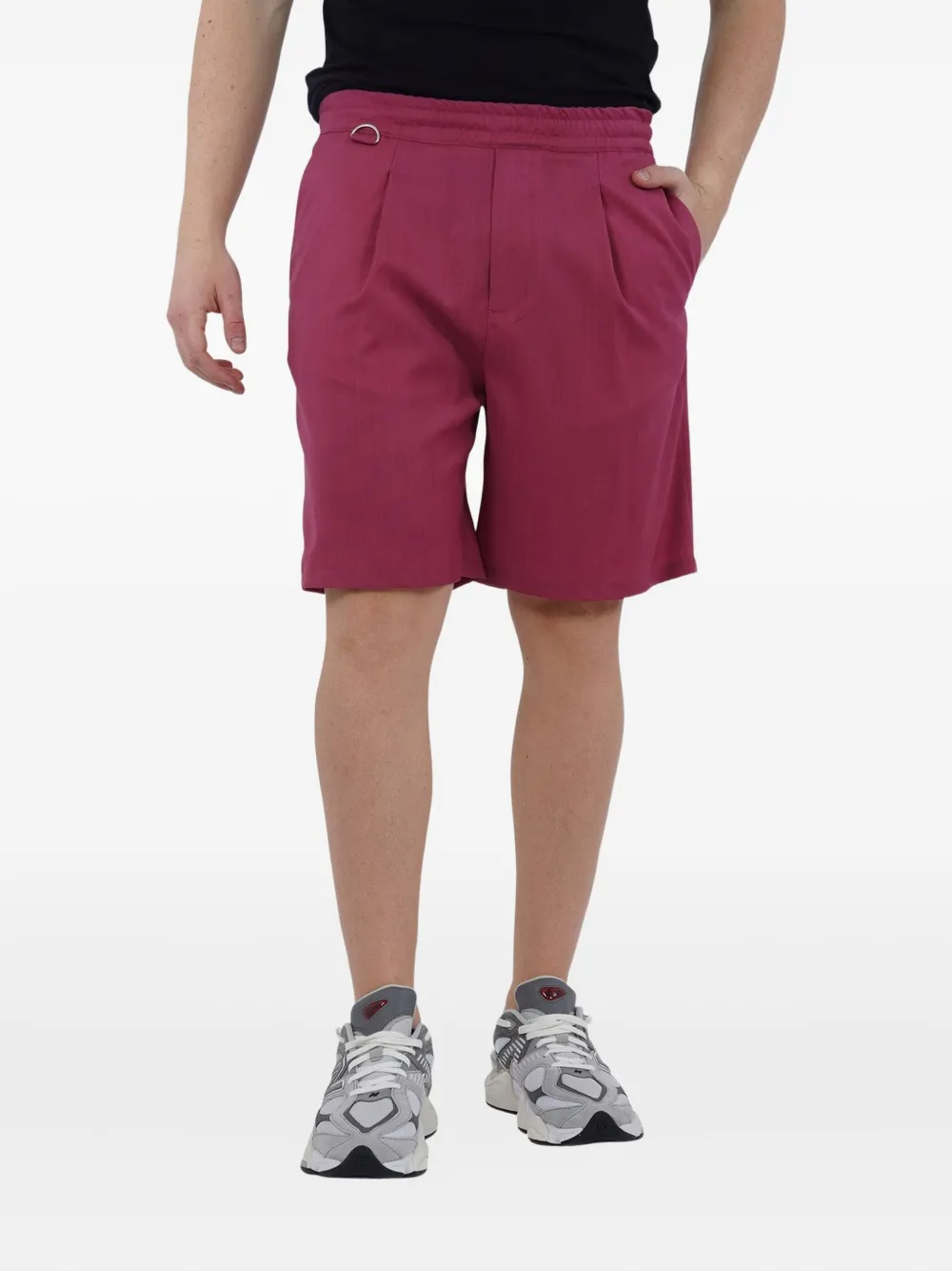 Low Brand Tokyo Tropical pleated shorts - Roze