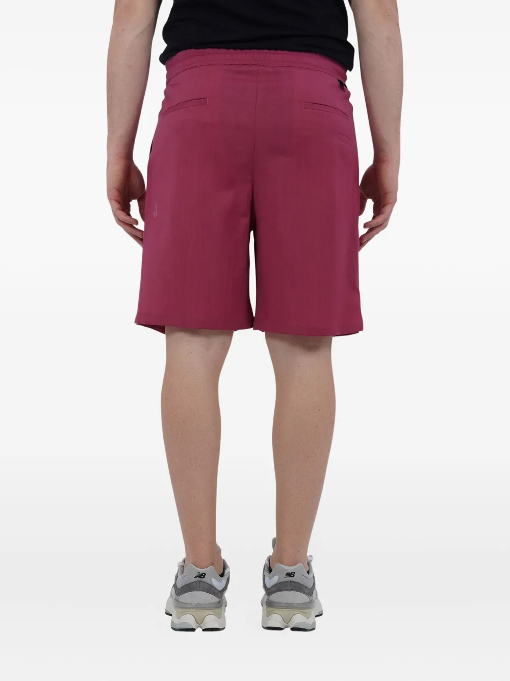 Low Brand Tokyo Tropical geplooide shorts Roze