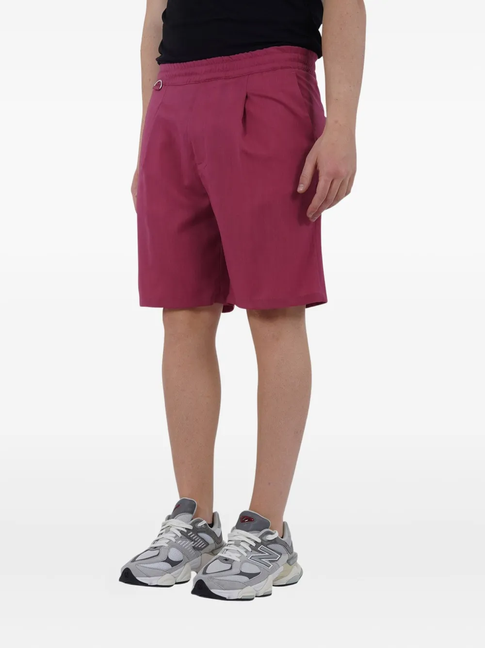 Low Brand Tokyo Tropical geplooide shorts Roze