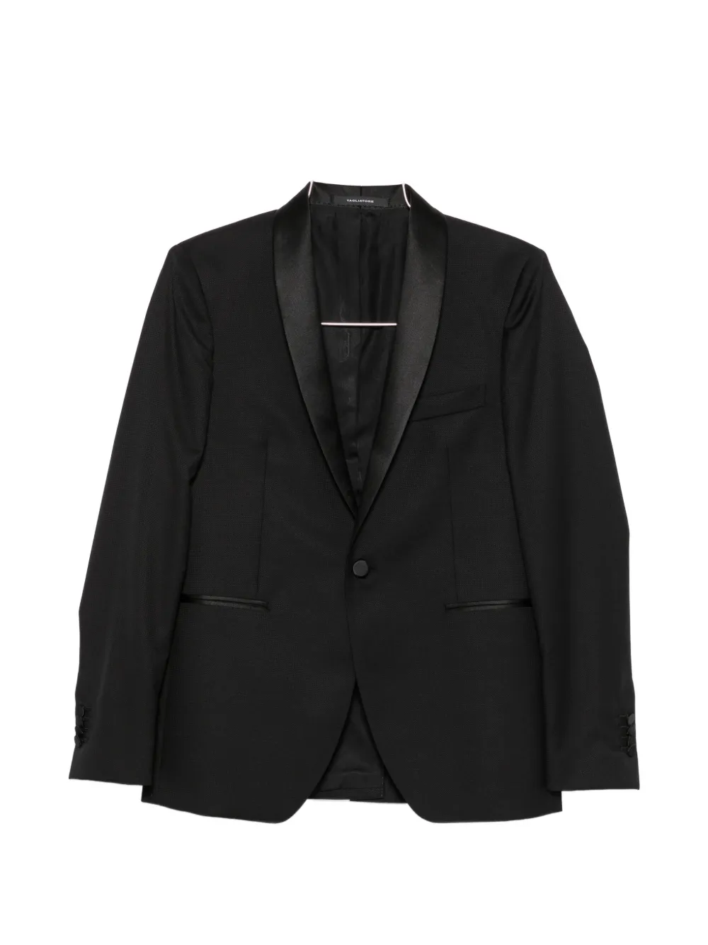 Tagliatore shawl-lapel suit - Nero