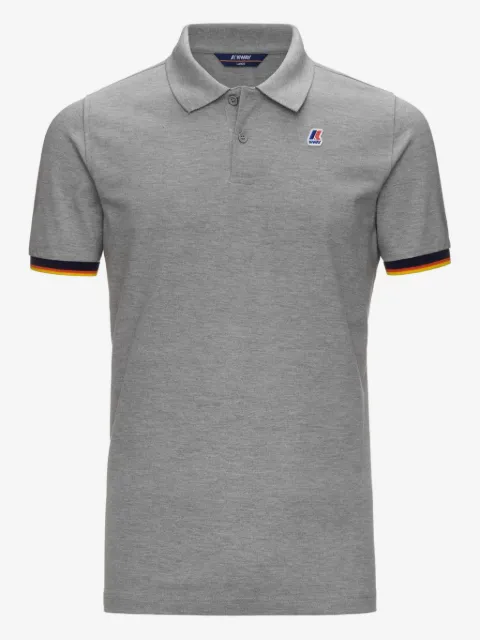 K-Way playera tipo polo con detalle en la manga