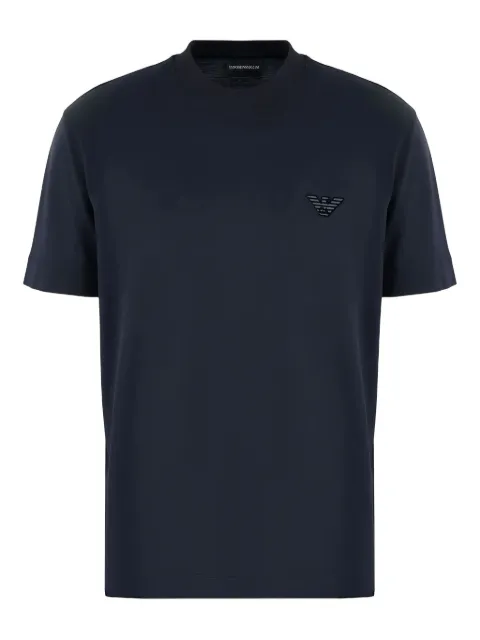 Emporio Armani logo eagle-embellished crew-neck T-shirt