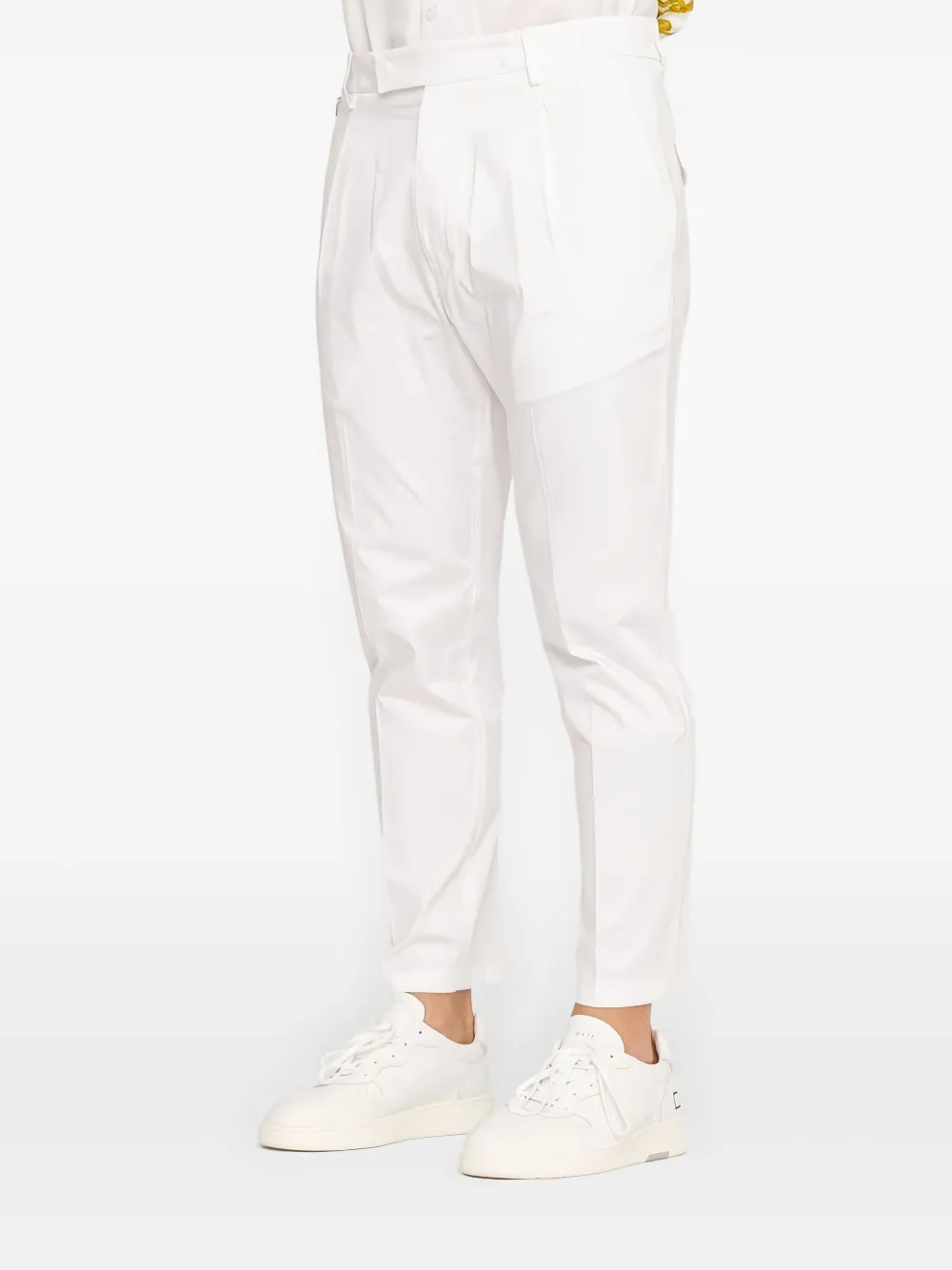 Low Brand pleated pocket trousers - Wit