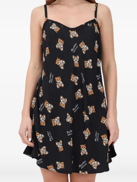 Moschino Slip day com estampa Teddy