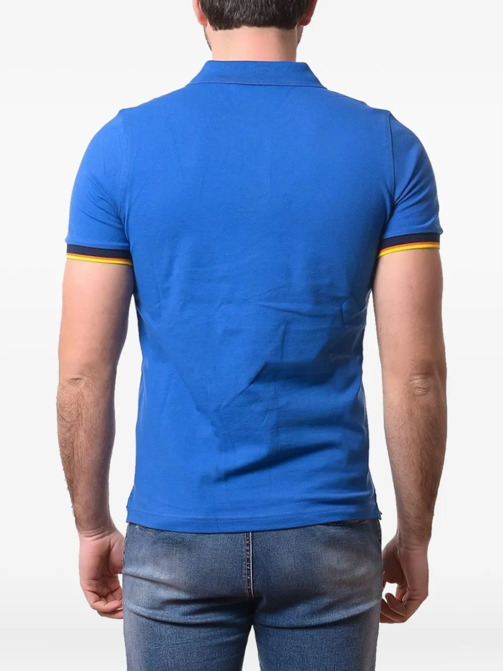 K-Way logo-detail polo shirt - Blauw