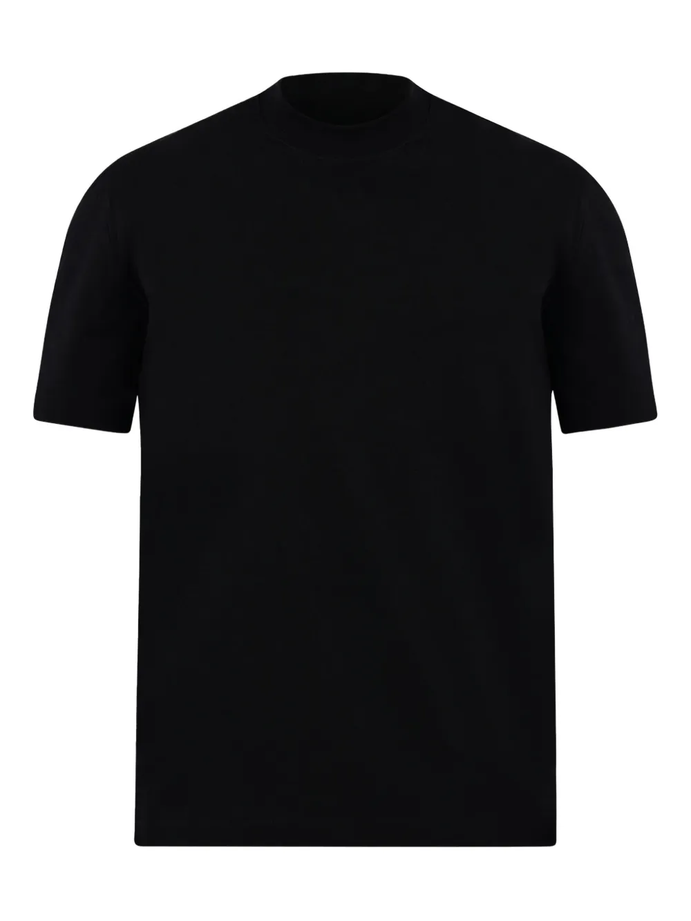YES LONDON round-neck short sleeve T-shirt | Black | Image 1