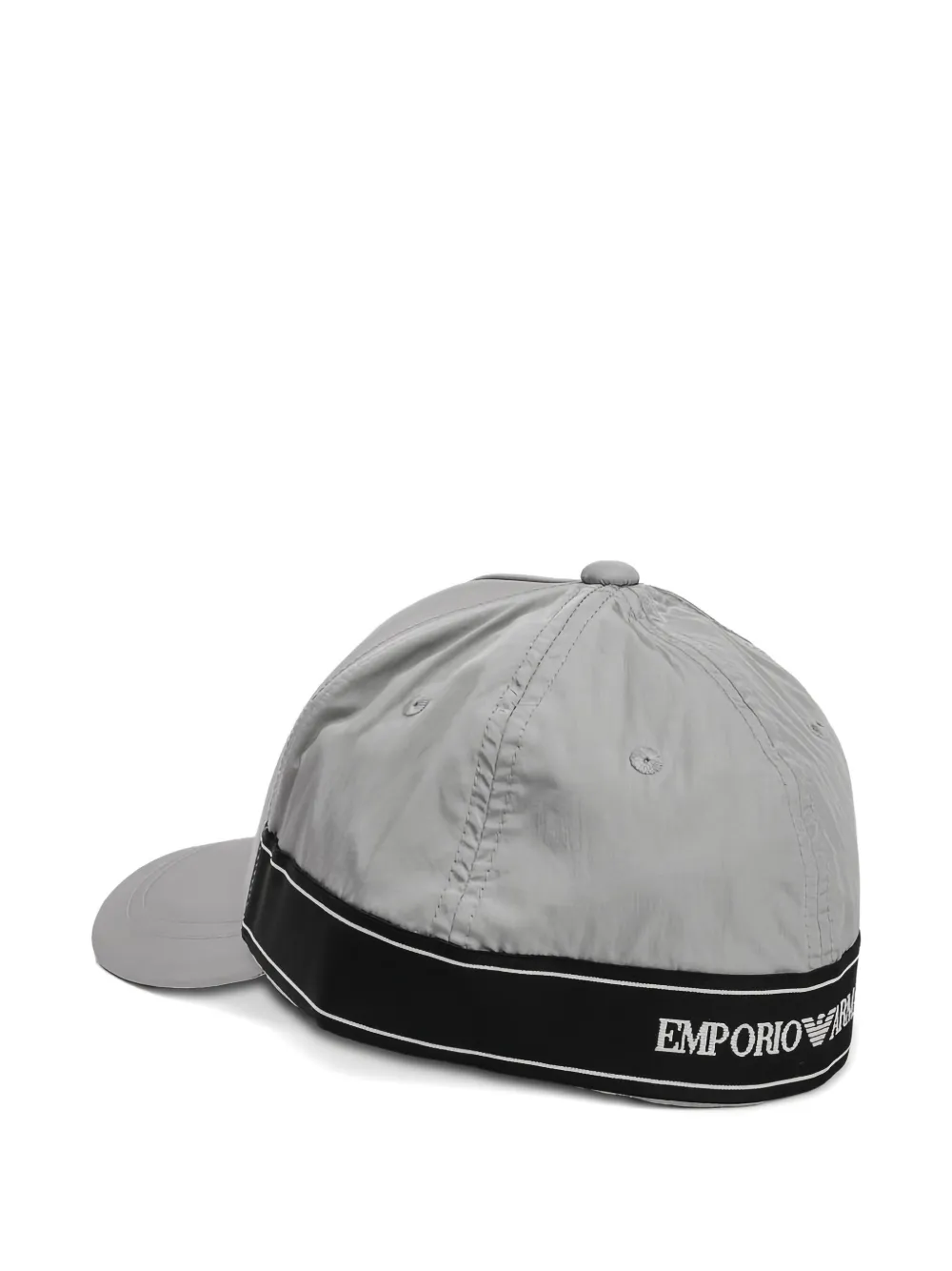 Emporio Armani Eagle-emblem cap - Grijs