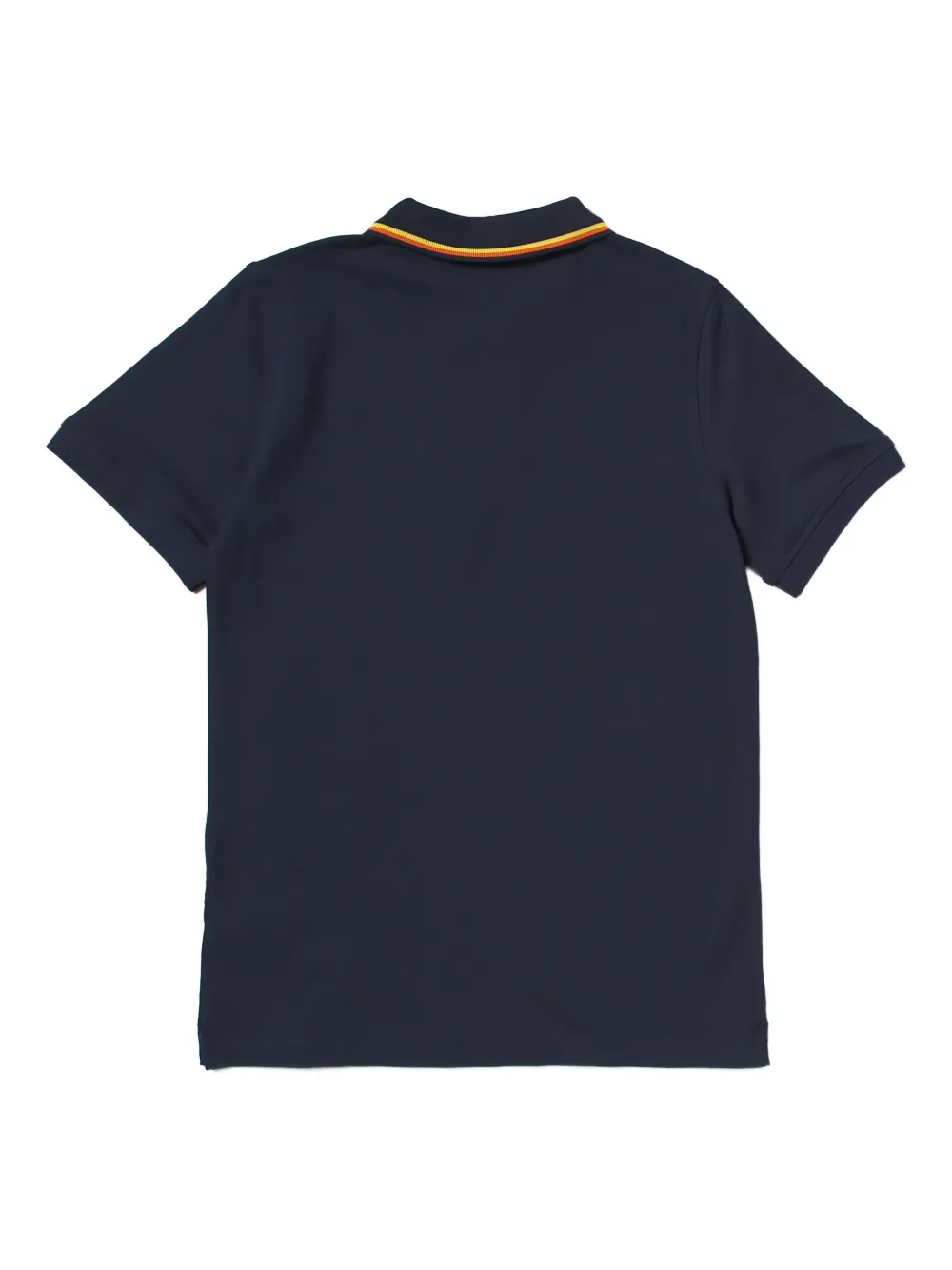 K-Way Jud tipped-collar polo shirt - Blauw