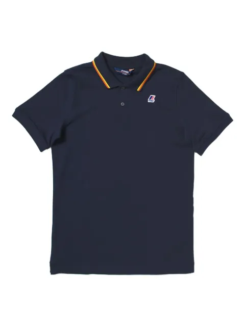 K-Way Jud tipped-collar polo shirt