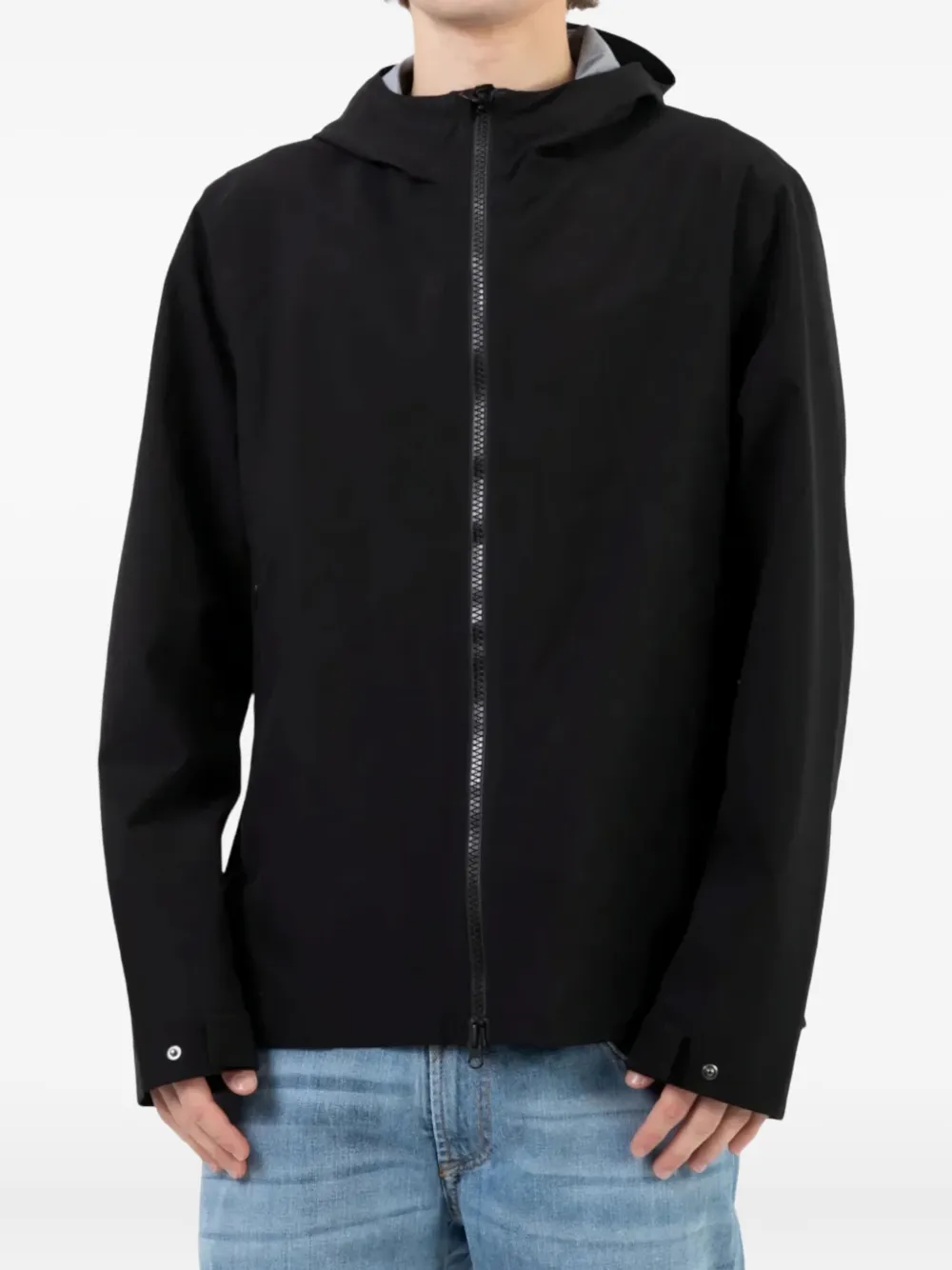 Save The Duck Jack met capuchon Zwart