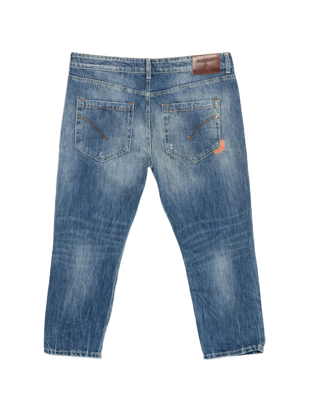 DONDUP Gerafelde jeans Blauw