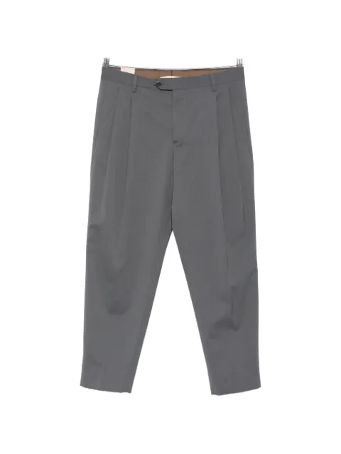 Briglia 1949 pleated-detail cropped trousers