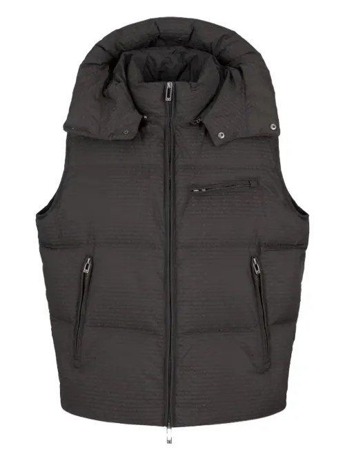 Doudoune sans manches à capuche - Emporio Armani - Modalova
