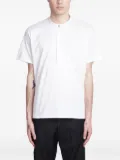 Low Brand mandarin-collar T-shirt - White