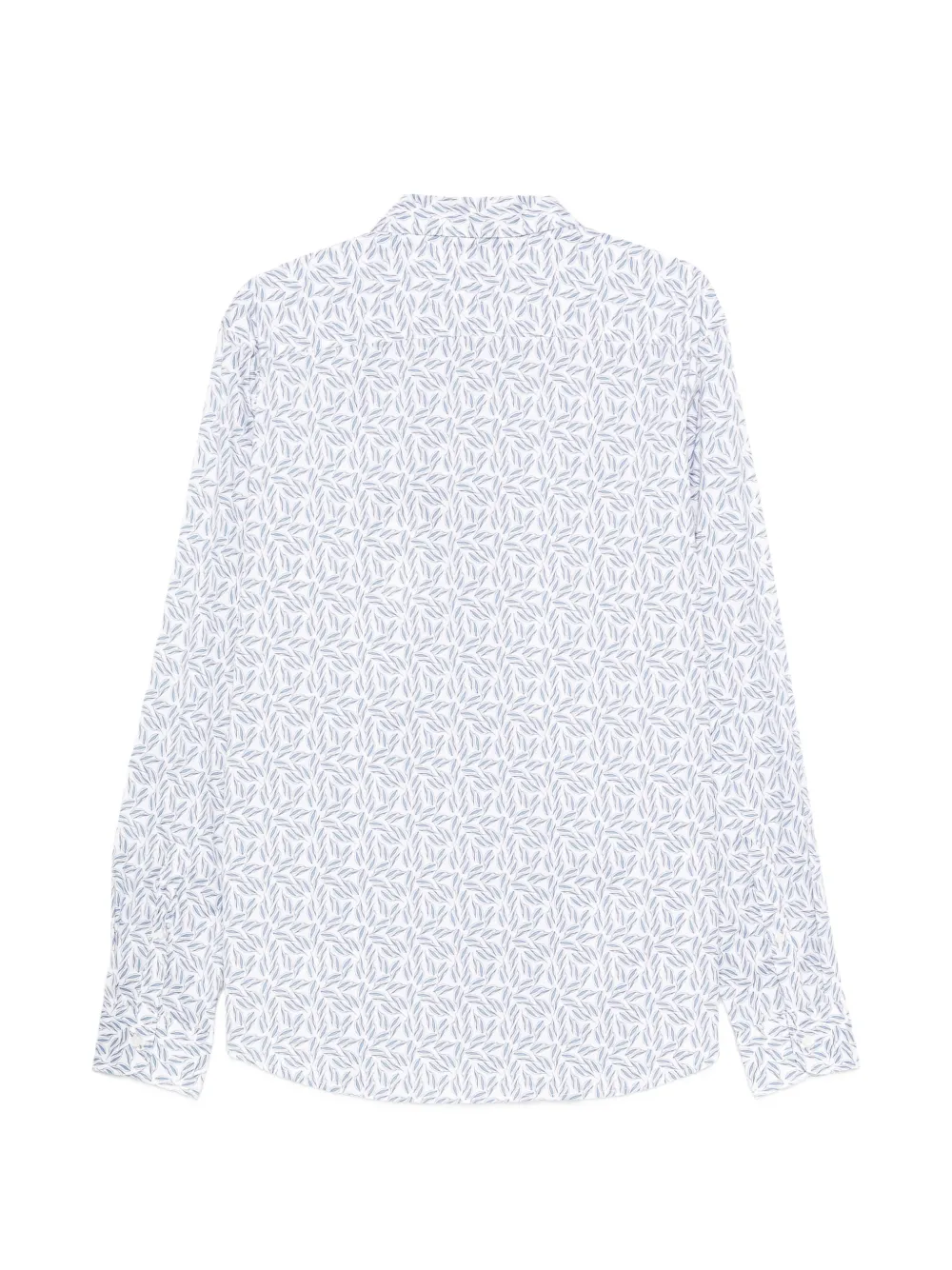 Michael Kors Overhemd met bladerprint Wit