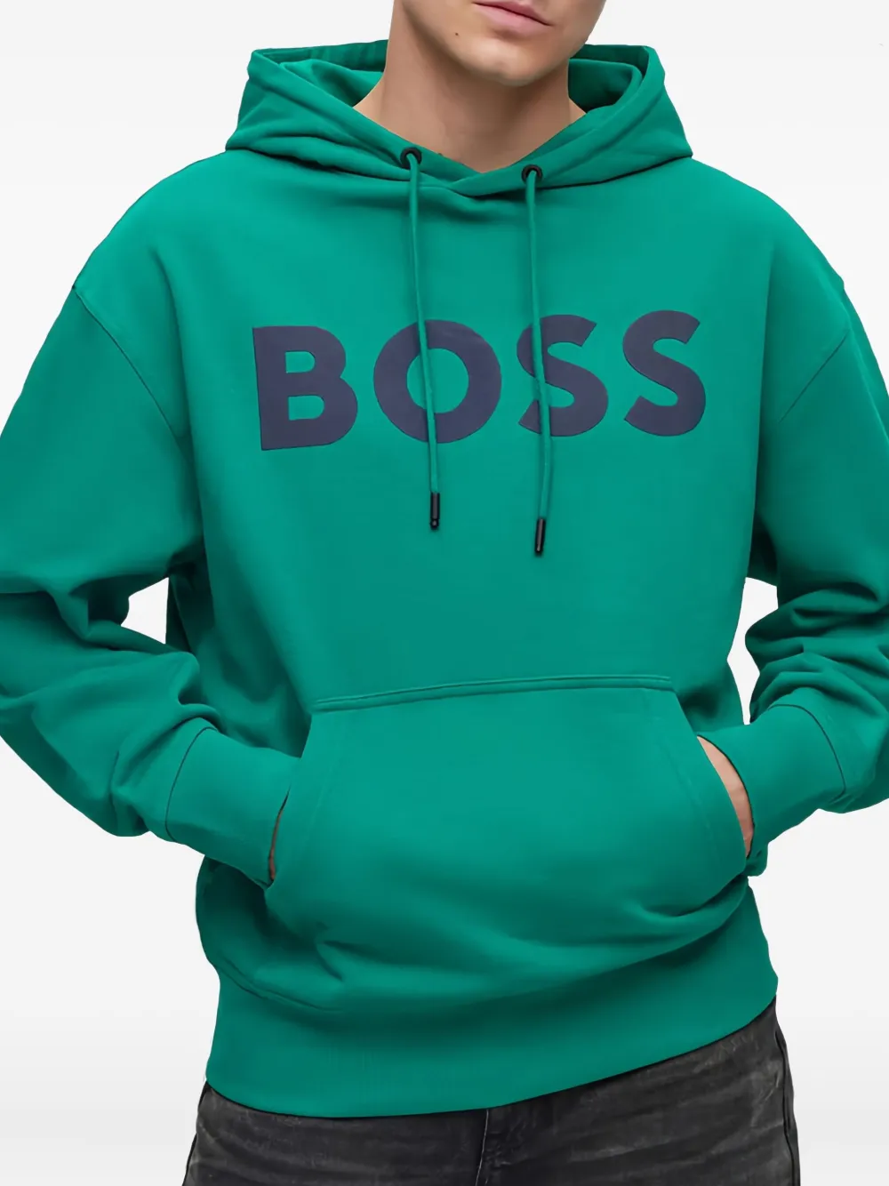 BOSS logo-print hoodie | Hoodies | Image 2