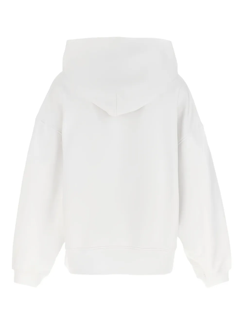 MOSCHINO JEANS Hoodie met logoprint Wit