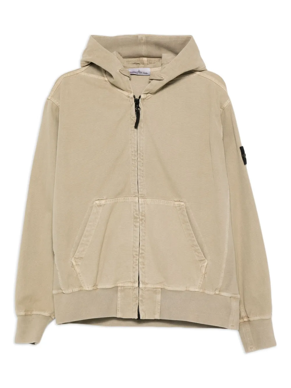 Stone Island Jack met capuchon Groen