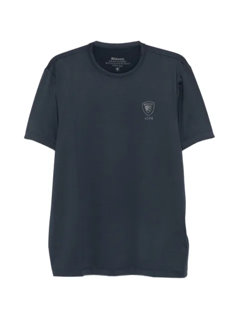 Blauer logo-print crew-neck T-shirt