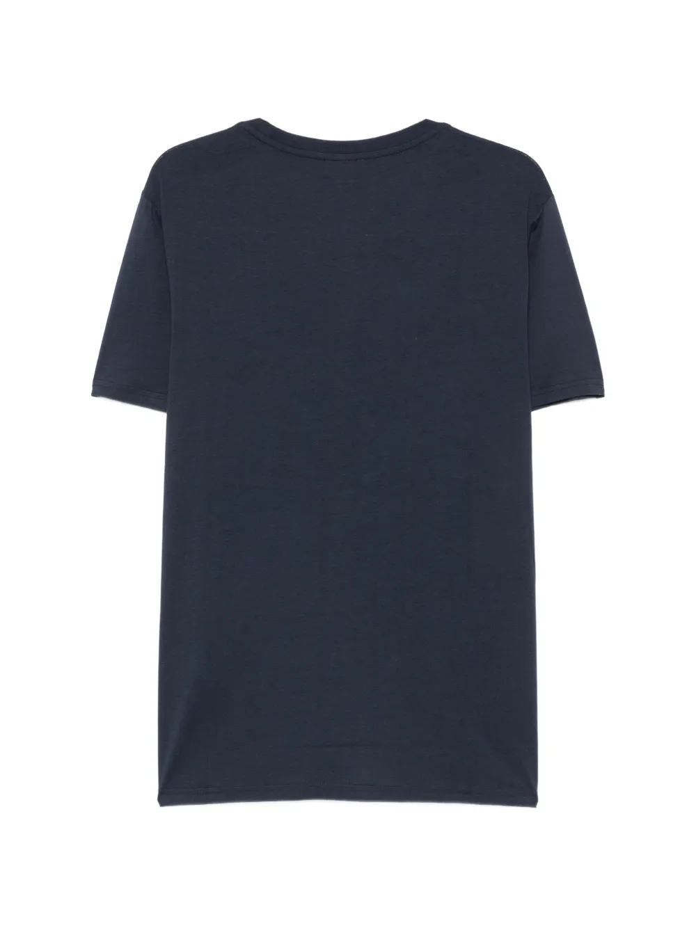 Emporio Armani T-shirt met logopatch Blauw