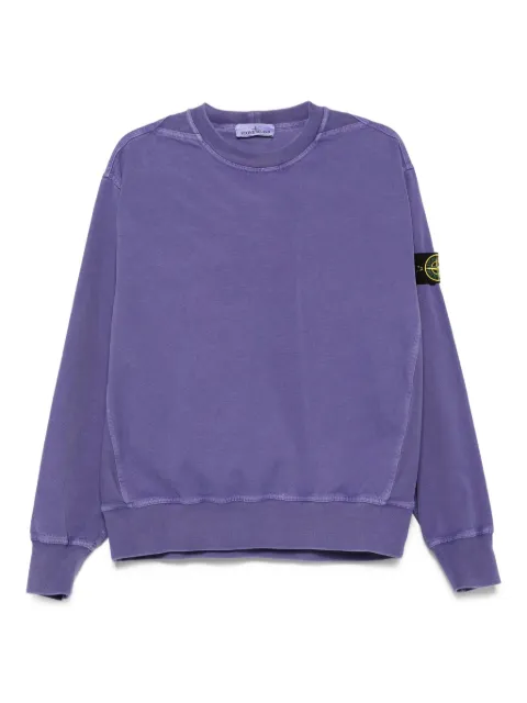 Stone Island sudadera con motivo Compass