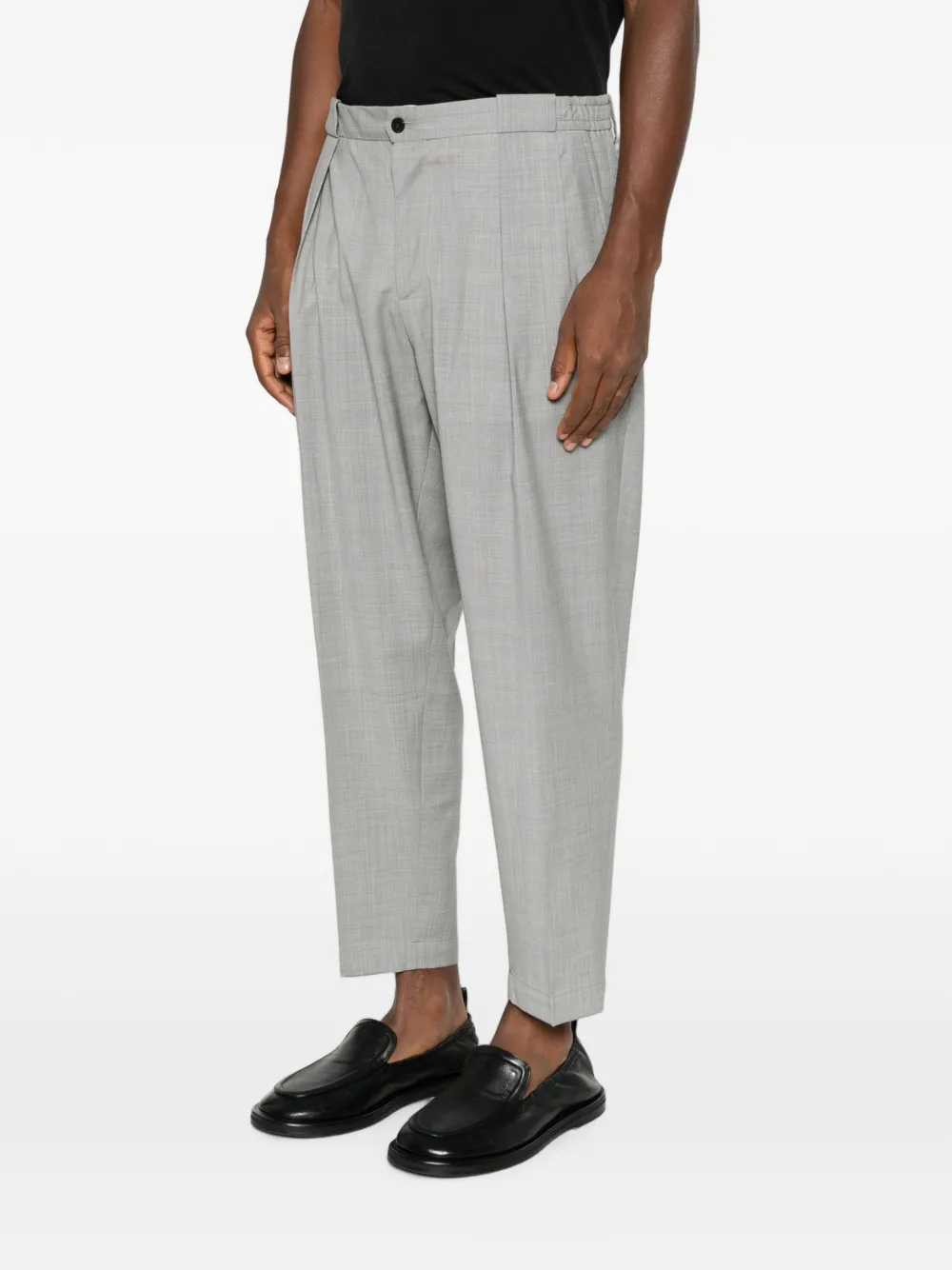 Briglia 1949 Geplooide pantalon Grijs