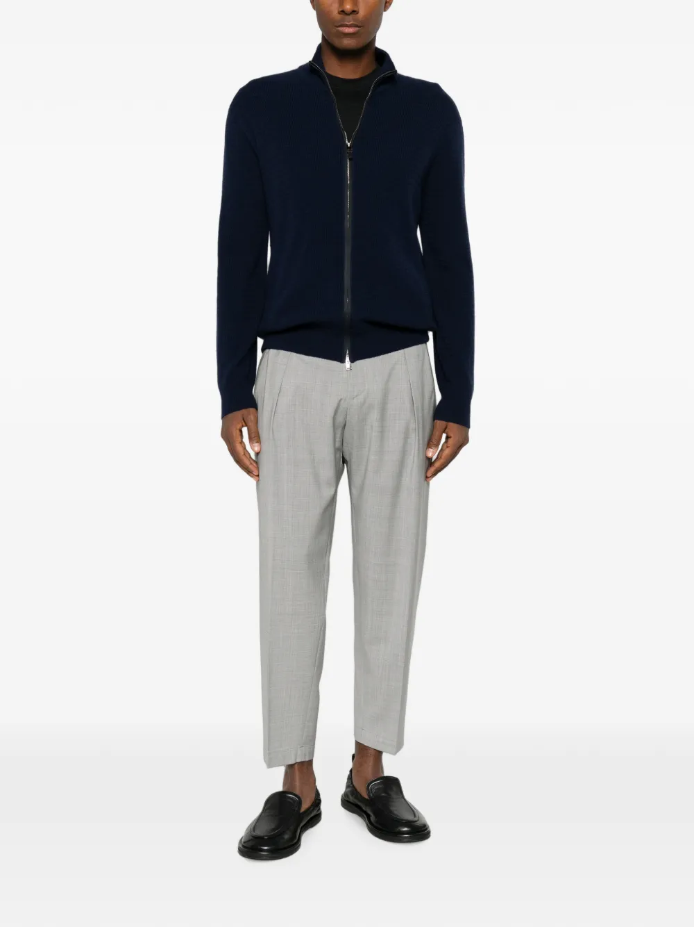 Briglia 1949 Geplooide pantalon Grijs