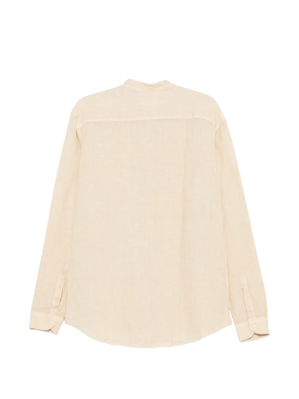 Costumein Overhemd met bandkraag Beige