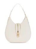 Elisabetta Franchi zip-fastening half-moon shoulder bag - Neutrals