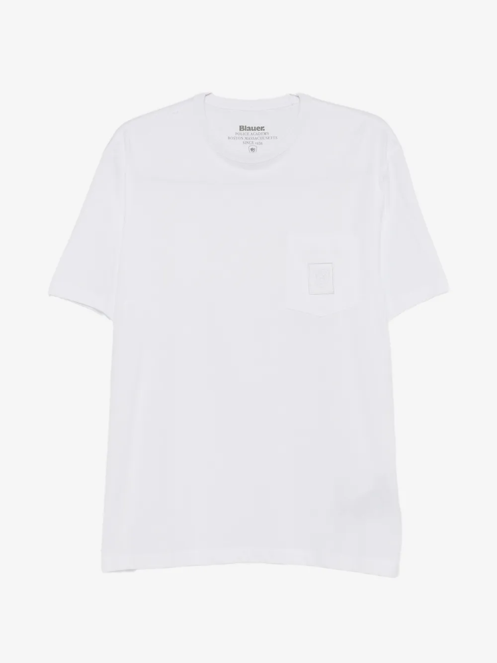 Blauer logo-patch pocket T-shirt | White | Image 1