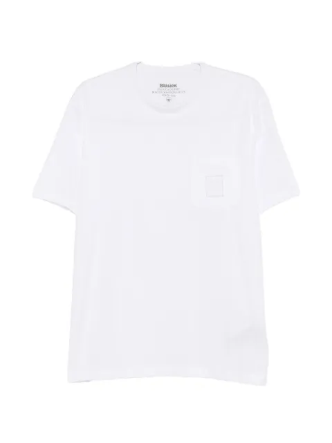 Blauer logo-patch pocket T-shirt