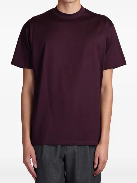 Low Brand playera con rosa bordada