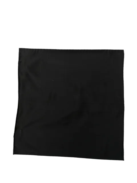 Emporio Armani micro-jacquard silk pocket square