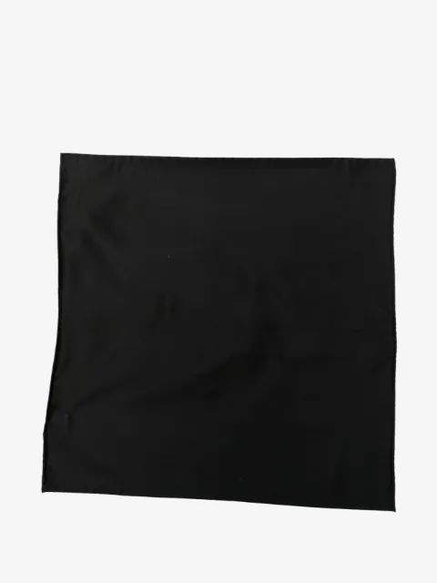 Emporio Armani micro-jacquard silk pocket square