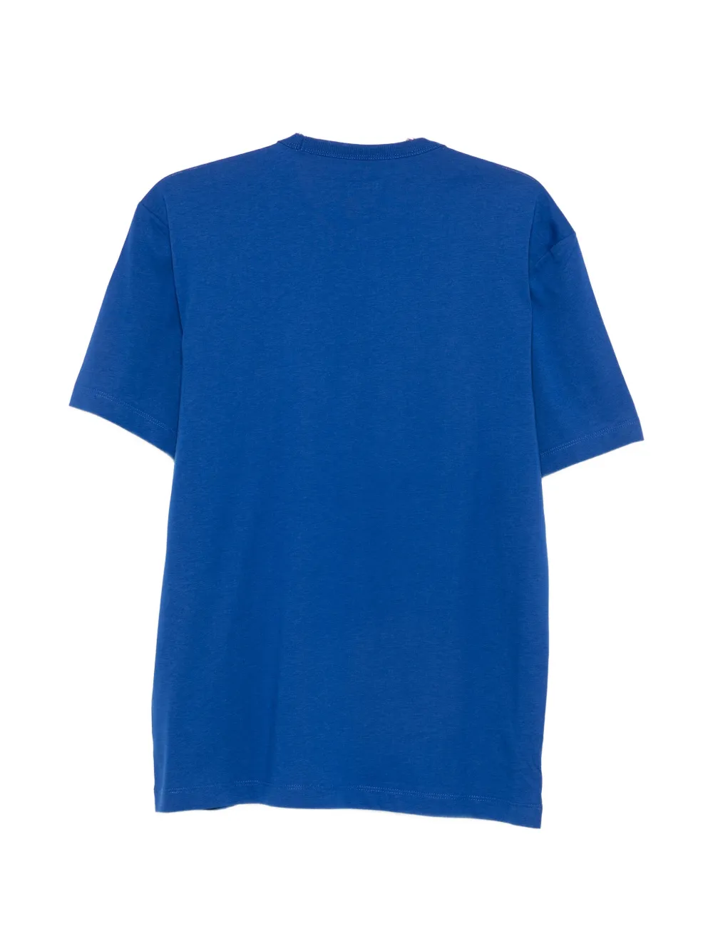 Blauer T-shirt met print Blauw