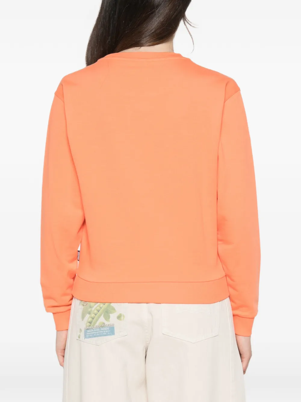 Moschino Sweater met teddybeerprint Oranje