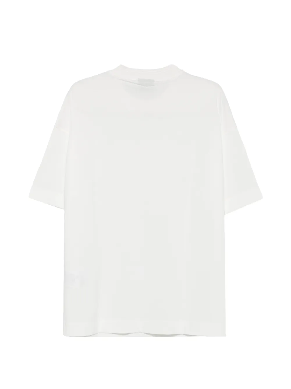 Emporio Armani T-shirt met logo-reliëf Wit