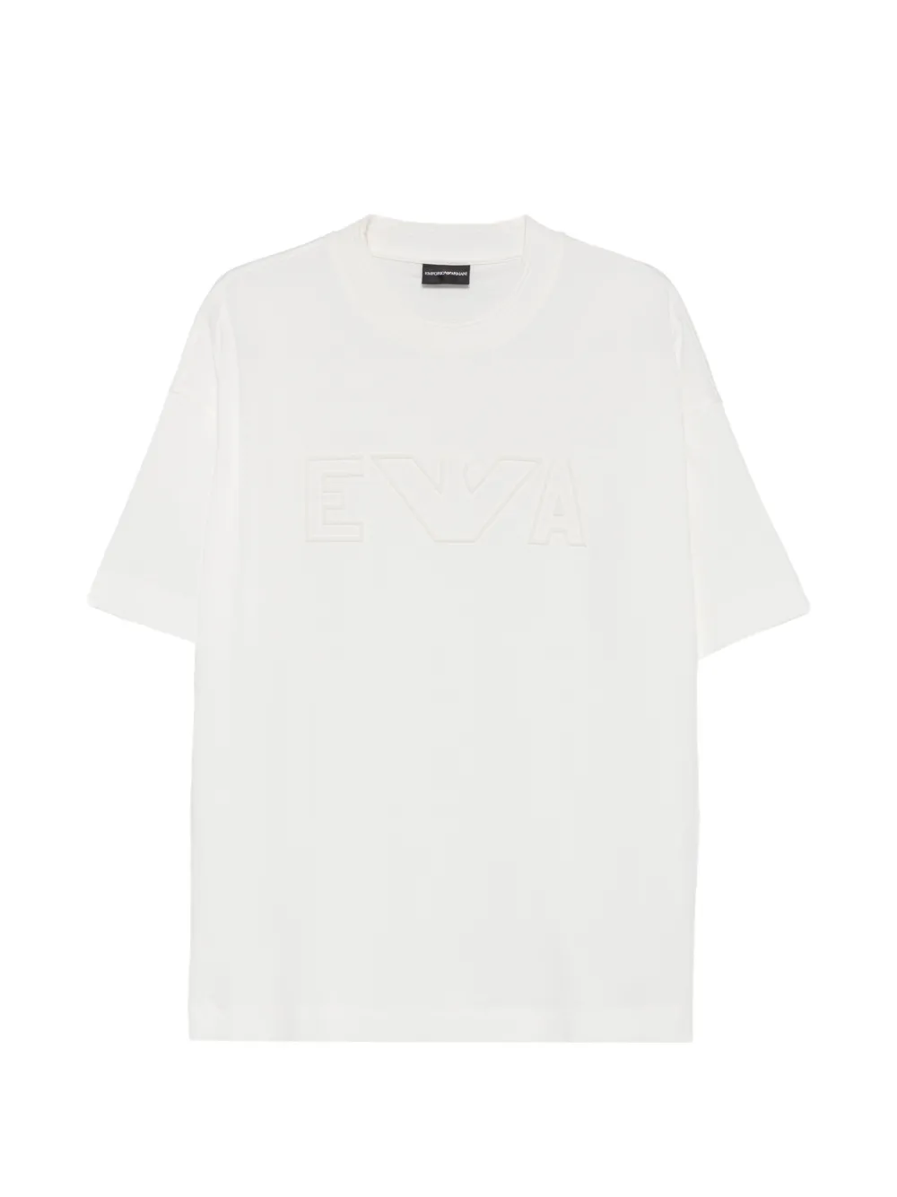 Emporio Armani embossed-logo T-shirt
