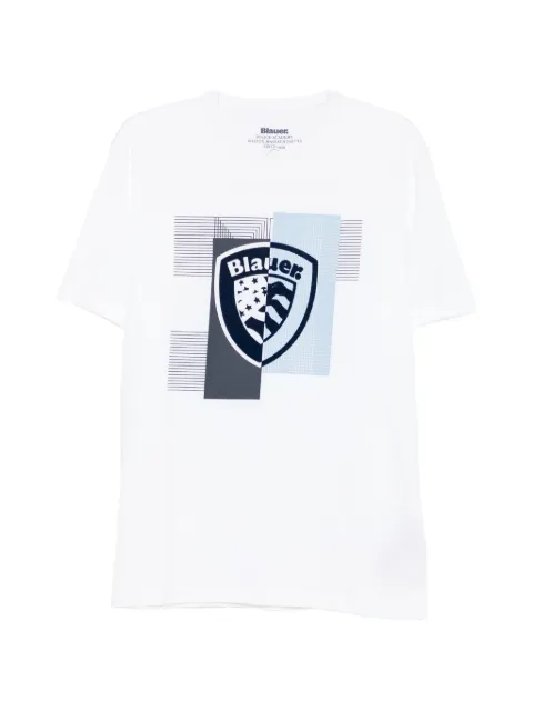 Blauer logo-print short-sleeve T-shirt