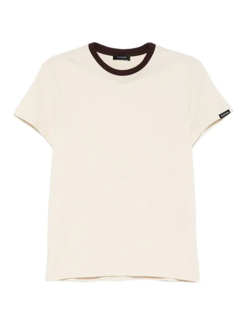 Mugler ribbed-trim T-shirt