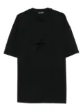 Mugler star cut-out T-shirt - Black